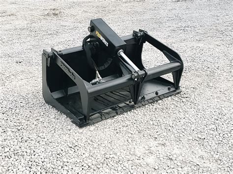 bobcat mini skid steer grapple hook|bobcat skid steer fork attachment.